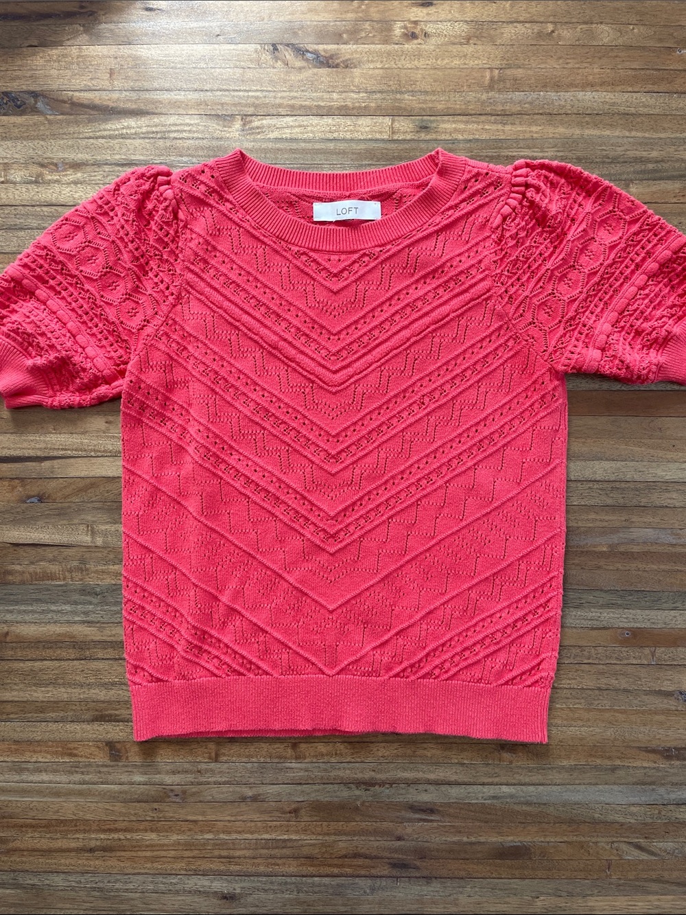Loft Short Sleeve Summer Sweater